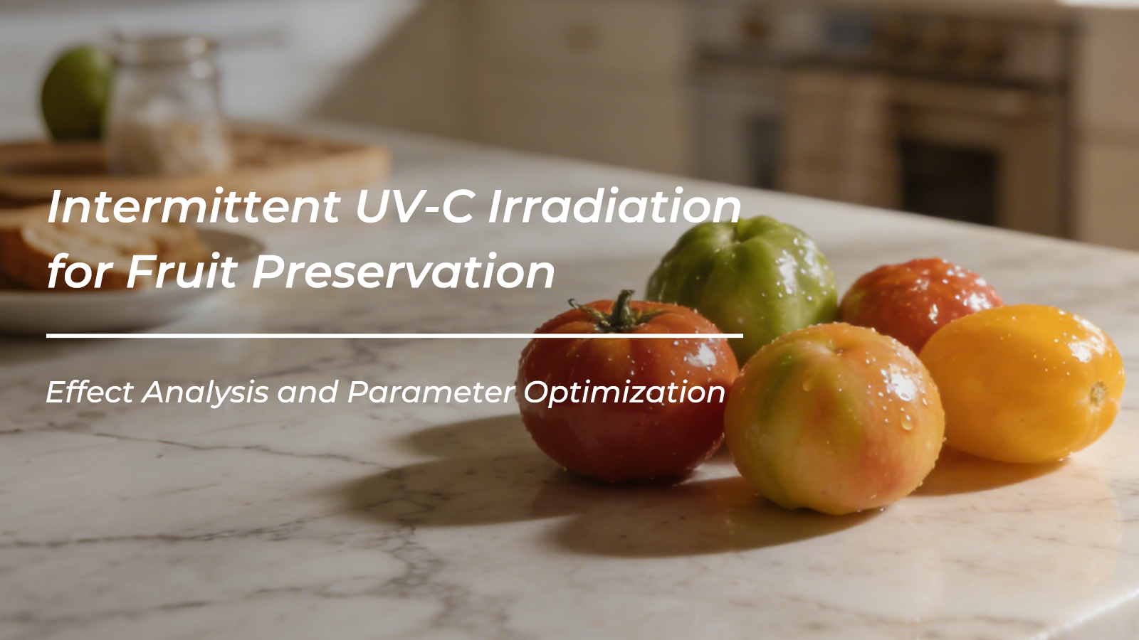 Study on the Effect of Intermittent UV-C Irradiation on Fruit Preservation