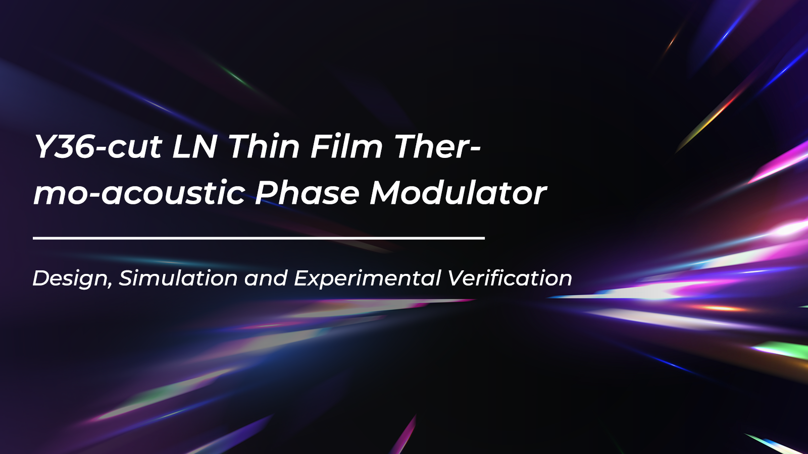 Thermo-acoustic Phase Modulator based on