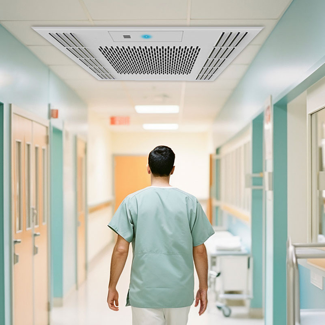 Q6060 Series of Medical-Grade Ceiling-Mounted Air Disinfectors Q6060C (Upgraded Version)
