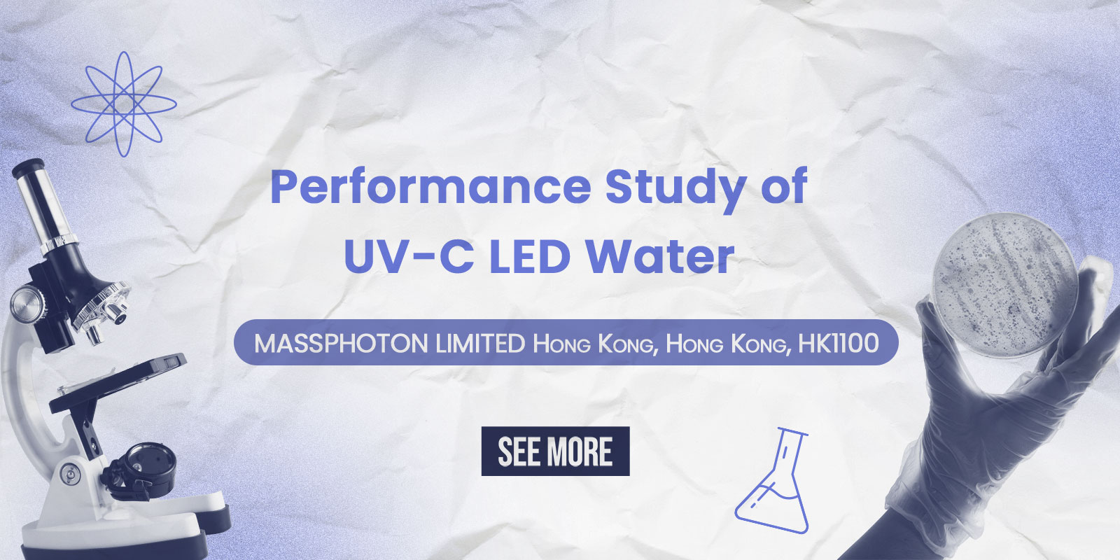 Performance Study of UV-C LED Water Disinfection Modules
