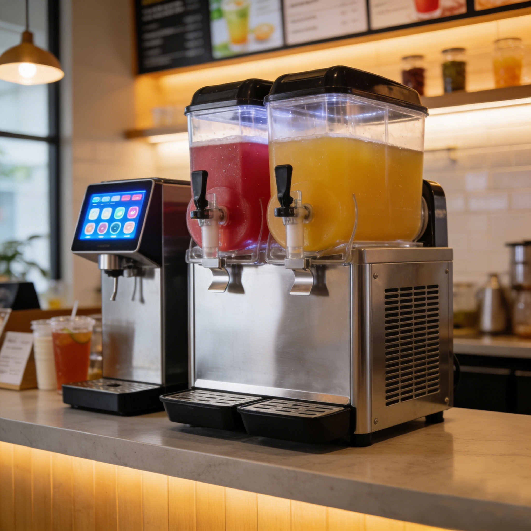 生成饮料机图片