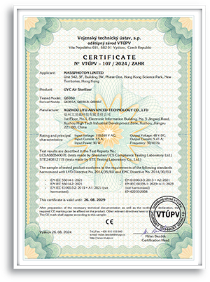 UVC LED water disinfection module certifications: SGS / CE / ISO