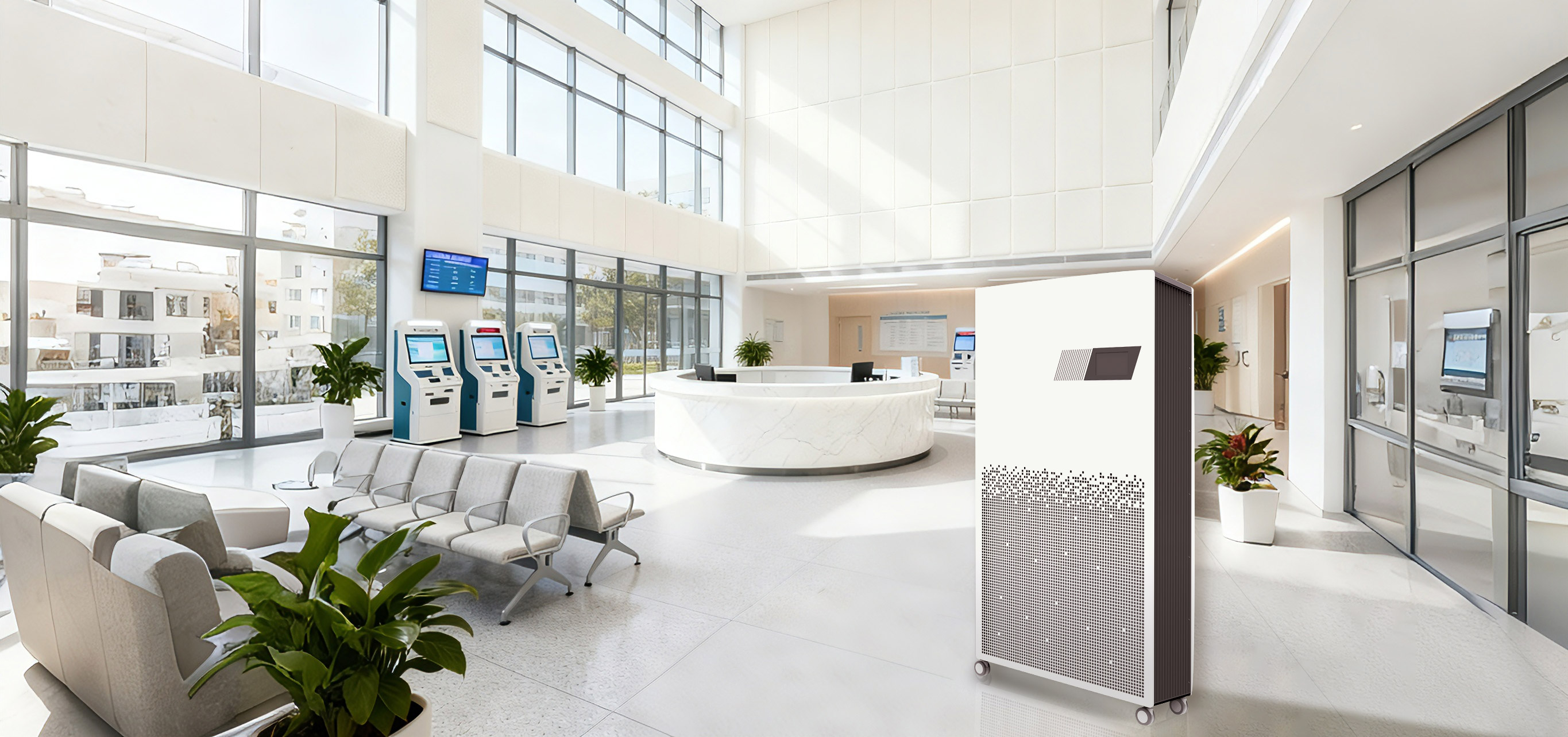 UV-C Air Purifier for Hospital