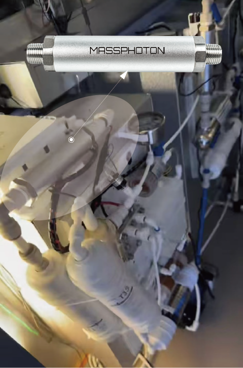 UV disinfection module installed at outlet of water dispenser as final barrier