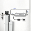 12 GPM UVC LED Water Disinfection system whole-house water puriﬁcation MP-UVC-48LC