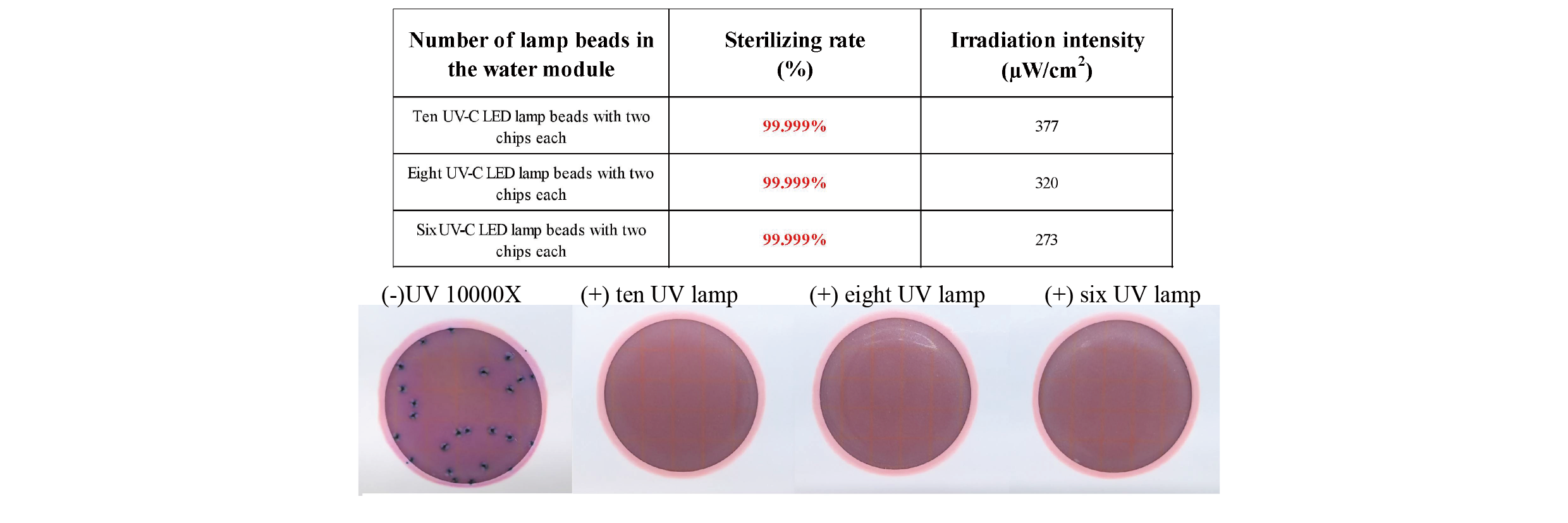 WREM-9L水模组-Performance-Evaluation-of-a-High-Efficiency-Water-Disinfection-Module-Based-on-UV-C-LED-Technology-4-2