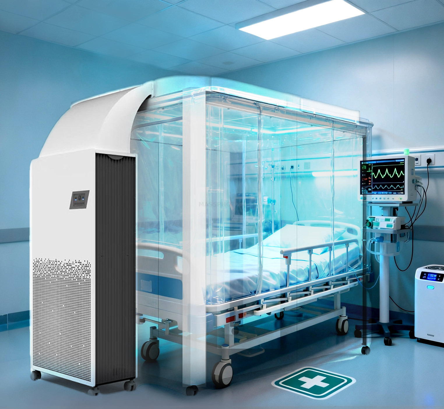 UVC Air Purification for Hospitals & Healthcare Facilities