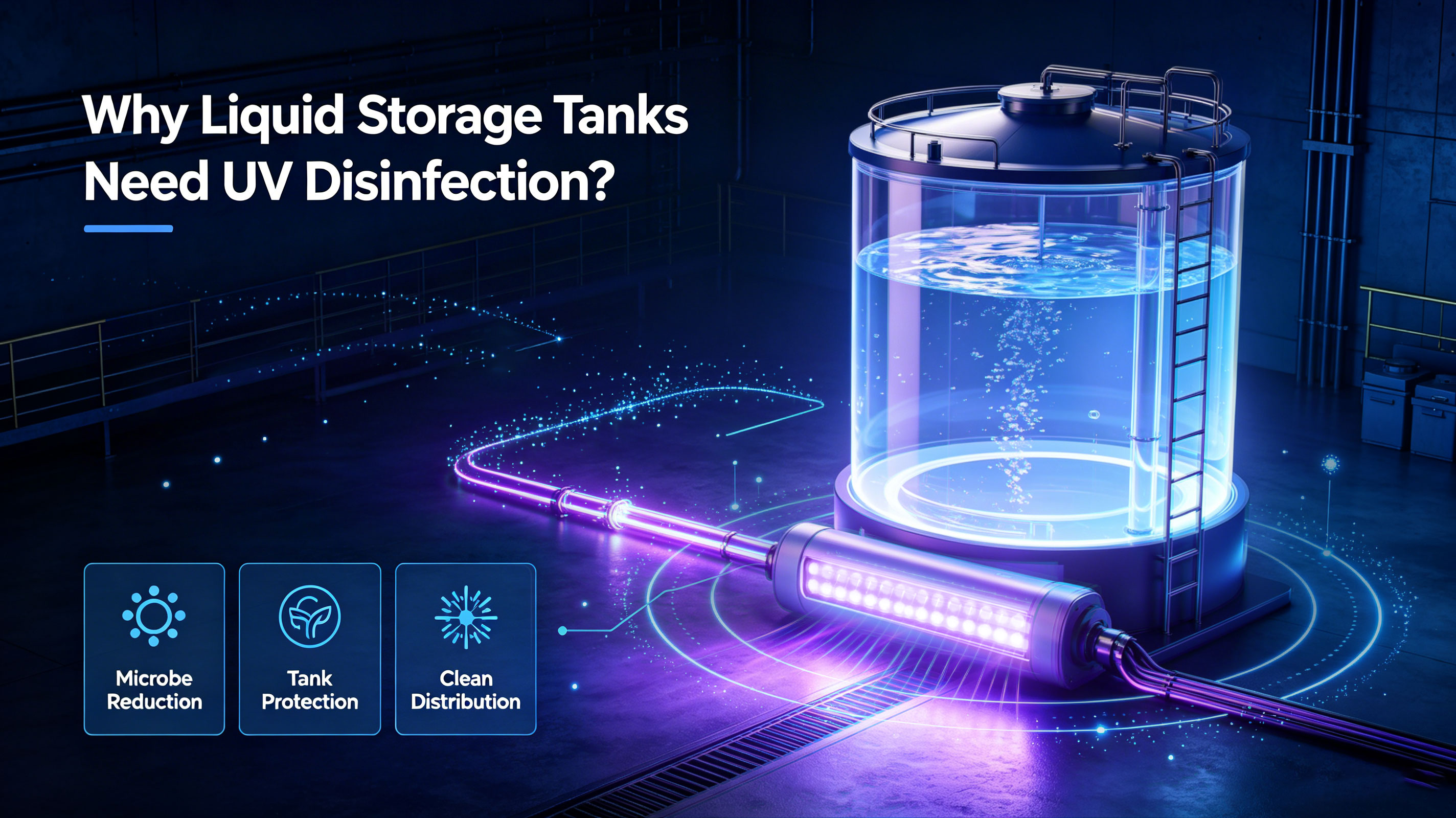 Why Liquid Storage Tanks Need UV Disinfection?