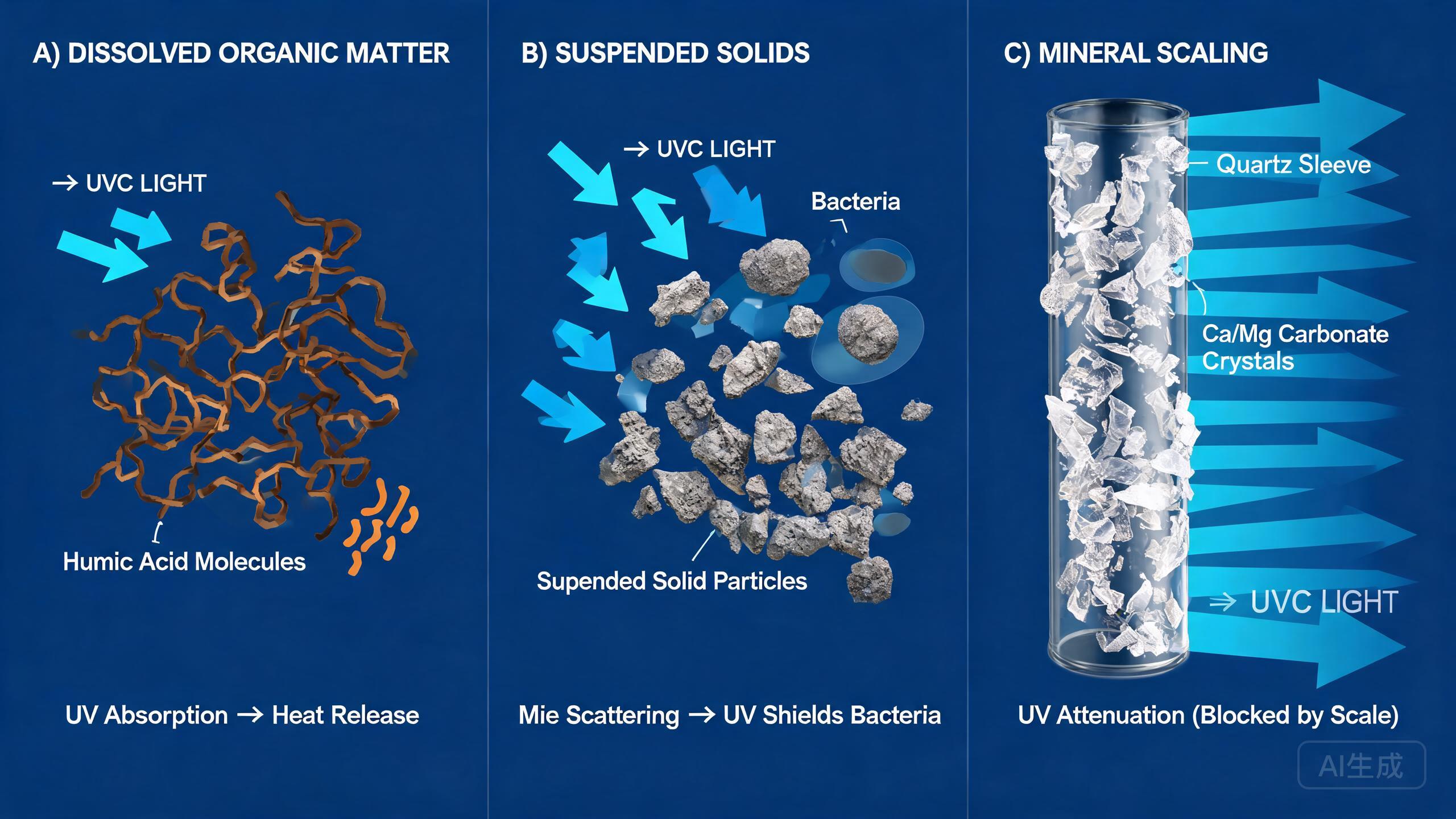  Water Interference Factors Affecting UVC-LED Disinfection