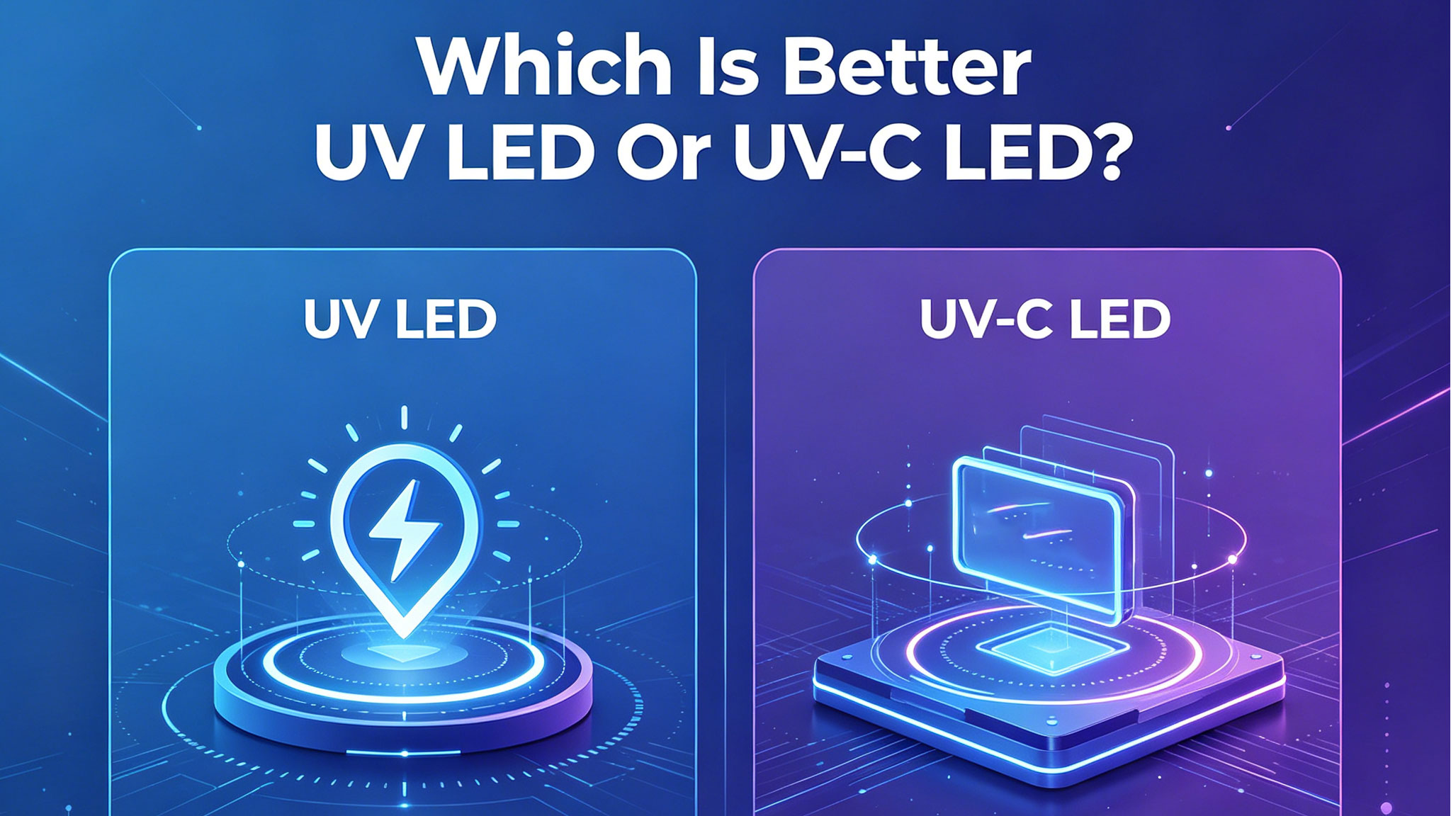 Which Is Better UV LED Or UV-C LED?
